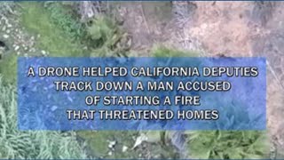 Police use drone to catch arson suspect in San Diego