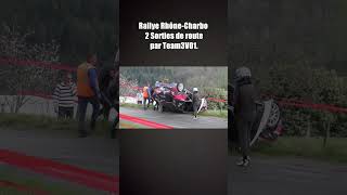 2 Sorties de route Rallye Rhône Charbo #rally @01Team3V