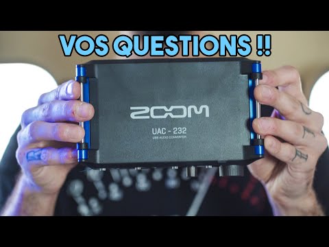 #FAQ : Carte son Zoom UAC-232 (Je réponds à vos questions !)