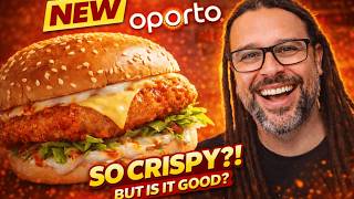 Oporto’s NEW Crispy Burger Review! Is It Actually Good