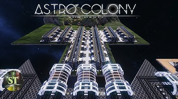 Mining Machine and Drones in Astro Colony