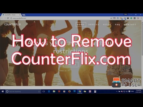 How to Remove Counterflix.com from All Browsers