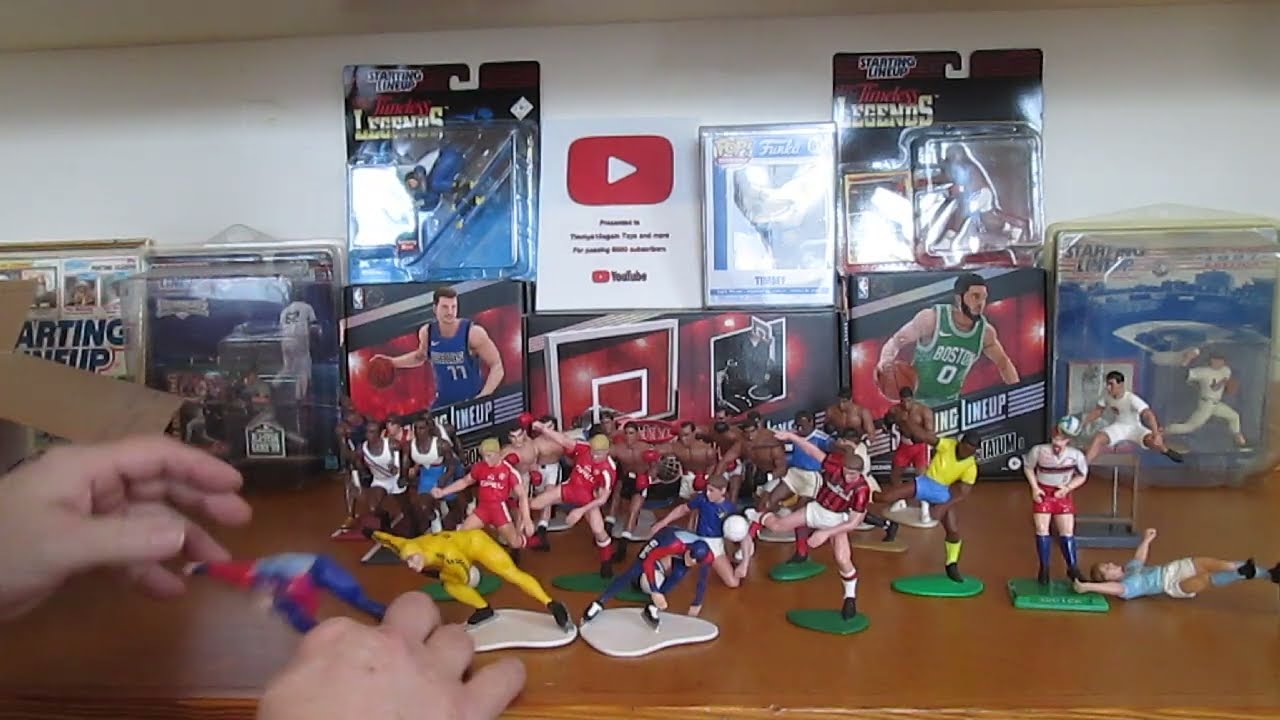 Различные спортивные фигурки Kenner/Hasbro SLU - Стартовый состав - Бокс, Лыжный спорт, Футбол, В...