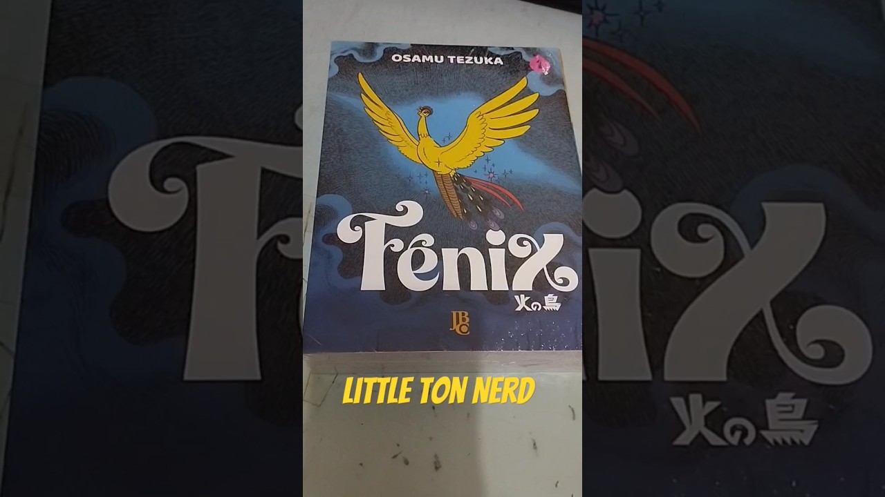 Fênix 1, de Osamu Tezuka, tirando o plástico! 