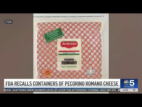 Pecorino Romano cheese recalled in 20 states due to Listeria