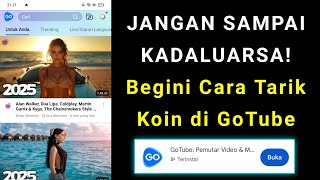 Cara Tarik Koin Gotube | Cara Ambil Koin Di Go Tube