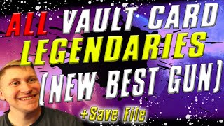 (ALL NEW VAULT CARD LEGENDARIES) Gold Rush, Troubleshooter, Pyroburst & Shlooter | Borderlands 3 screenshot 3