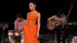 Jhené Aiko performing “LOVE” Acoustically at the Grammy Premiere Show