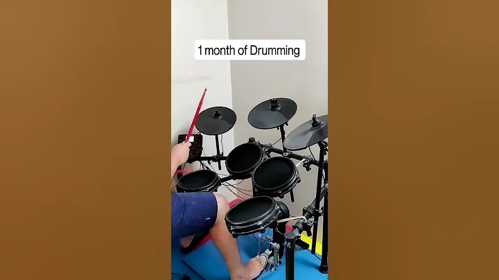 1 DAY OF DRUMMING Vs 10 YEARS OF DRUMMING!!😃😎🤘🔥 #shorts #drummer #music  #drumming - DayDayNews