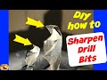 How To Sharpen a Drill Bit at Home With Just a Bench Grinder..OLD SCHOOL METHOD