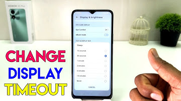 How to Change Display Timeout in Honor X5 Plus