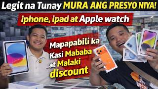 Bumalik AKO sa Bagong SHOP sa Greenhills! Tunay na Murang iPhone, iPad & Apple Watch (Brandnew)