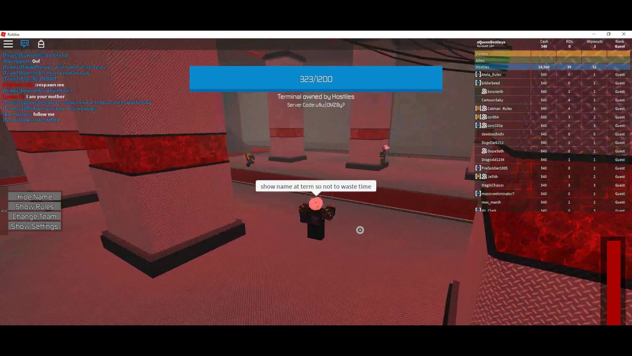 Roblox RTDF v TAE Raid win New Years Eve 2017 - YouTube