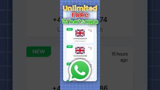 Create Unlimited WhatsApp Accounts in free | Receive SMS online - 100% working trick 2025 screenshot 2