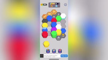 Hexa sort Level 57 Solution Walkthrough 