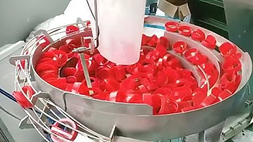 flip top caps close folding machine flavor pepper bottles cap closing equipment