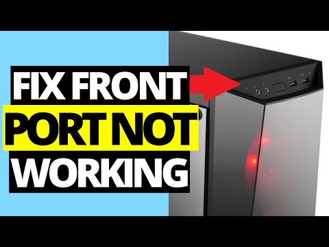 How To Fix Front Audio Port Not Working in Windows 10 / 11