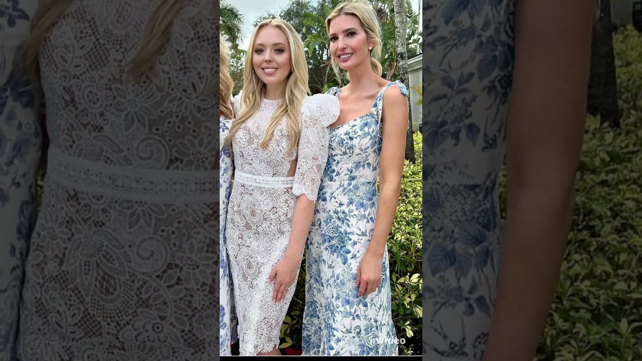 Ivanka and Tiffany Trump are such lovely and stunning sisters! 