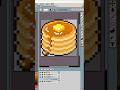 Pixel pancakes #gamedev #gameart #pixelart #timelapse #shorts #satisfying #tutorial #foodart #viral
