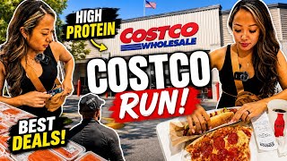 Exclusive Costco Protein Haul: The BEST High-Protein Foods We Found! Details