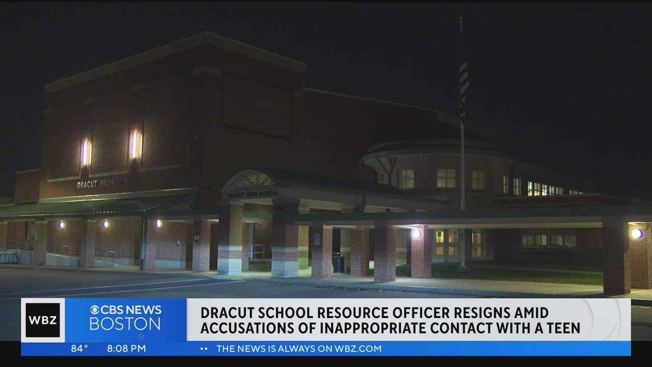 Dracut school resource officer resigns after accused on inappropriate contact with student