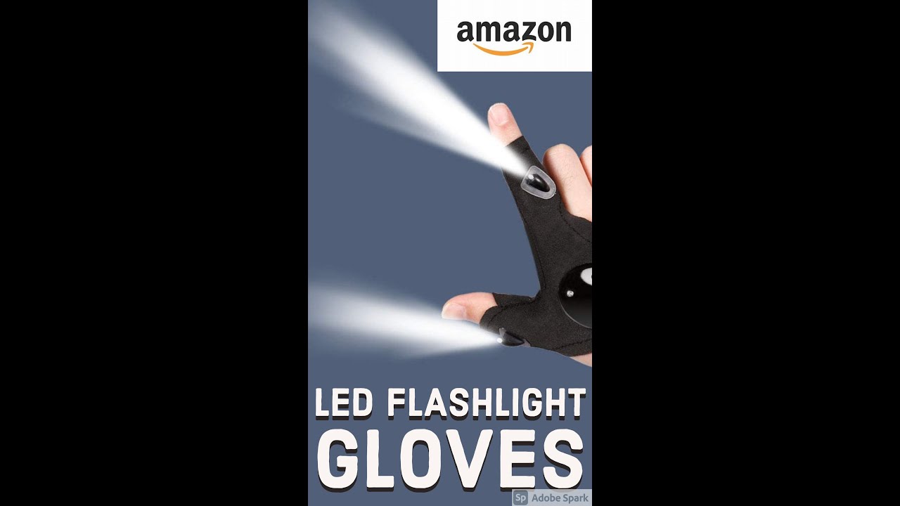 Video Short || LED Flashlight Gloves || Best Selling on Amazon || Amazing Online Sale || By AOS ||