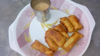 जिंजर गार्लिक रोल रेसिपी  | Ginger Garlic Roll Recipe  | Tea Time Snacks | Mamta kitchen recipes 