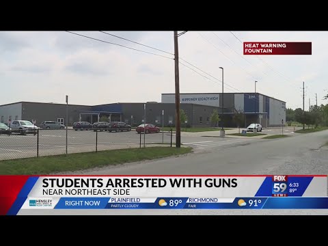 2 teens arrested at KIPP Indy Legacy High School after guns found in locker