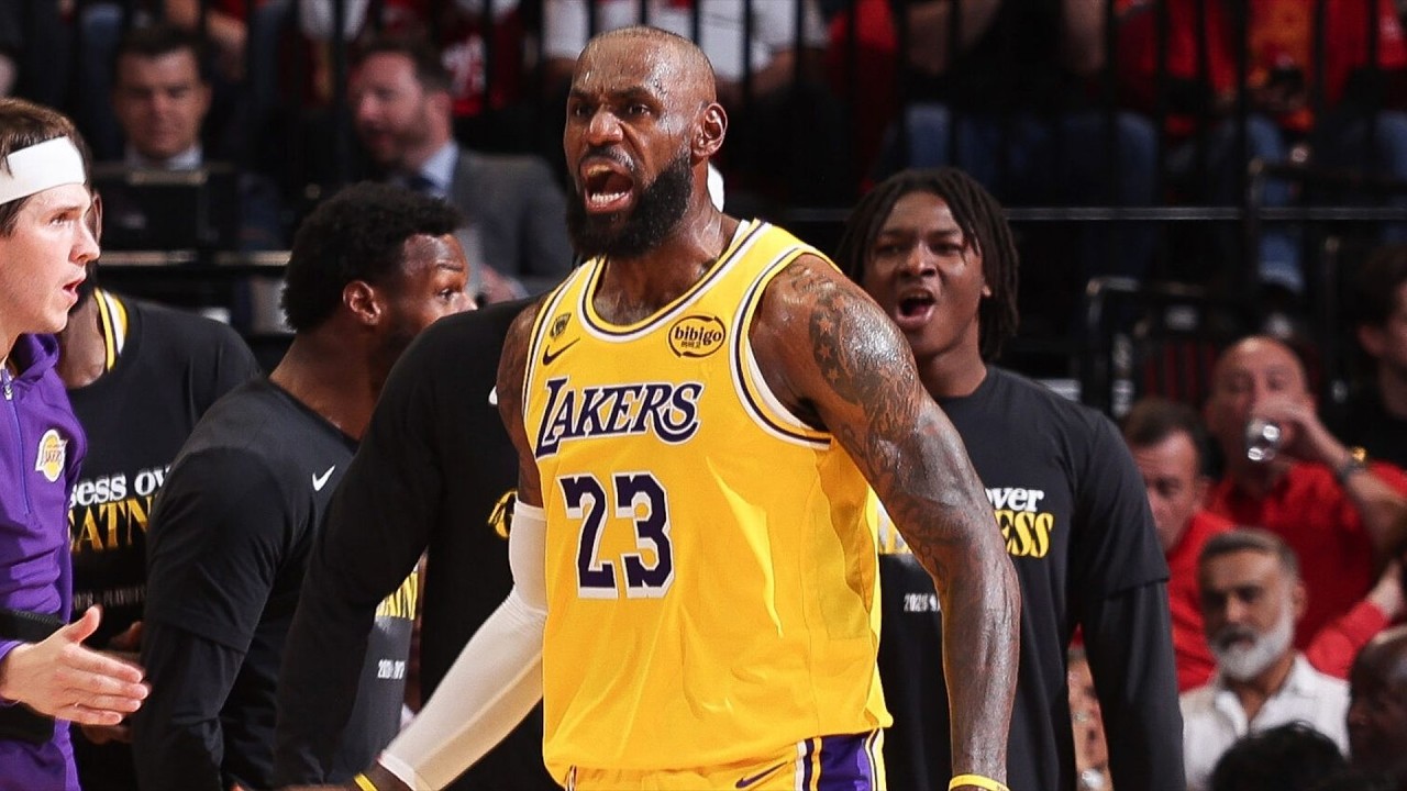 LeBron 28 Pts Lakers Closeout Rockets Game 6!