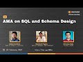 Ama on sql and schema design