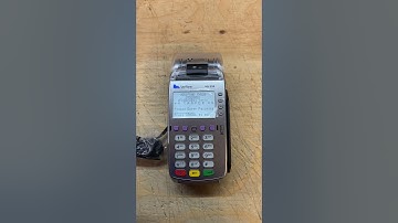Verifone VX-520 Removing TAMPER message.