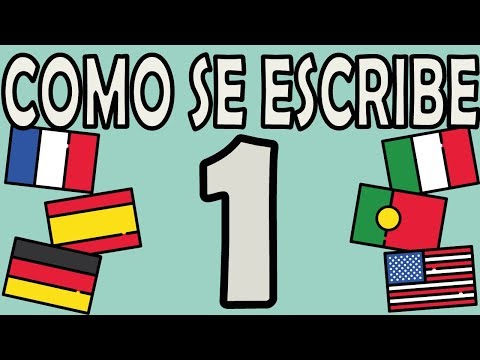 Como se Escribe