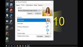 How to Insert Your Own Picture on Mouse Cursor Pointer