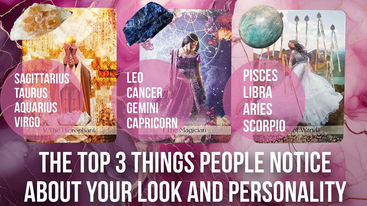 Три главных признака вашей внешности и характера, на которые люди обращают внимание — гадание на ...
