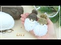 Удивительные Гномики в Шапочках из Ниток - ЛЕГКО 🎅 Woolen Gnomes 🎄Christmas decorations