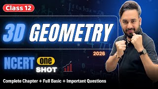 Famous 3D Geometry One Shot 🔥 Class 12 Maths | Mission Boards 2026 🎯| All About Mathematics Profile