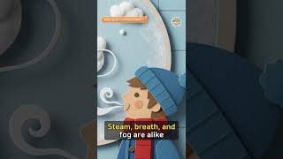 Why does hot food steam? #science #experiments #shorts