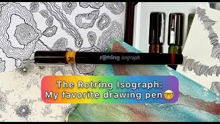 Rotring Isograph: My Fave Drawing Pen (How It Works, How To Fill It, How I Use It In Illustration)!