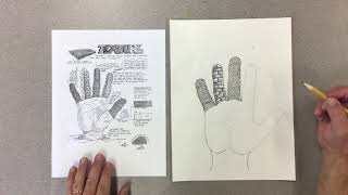 Textured Hand Demonstration