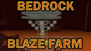 МАЙНКРАФТ БЕДРОК Ферма Ифритов | BLAZE FARM Minecraft BEDROCK