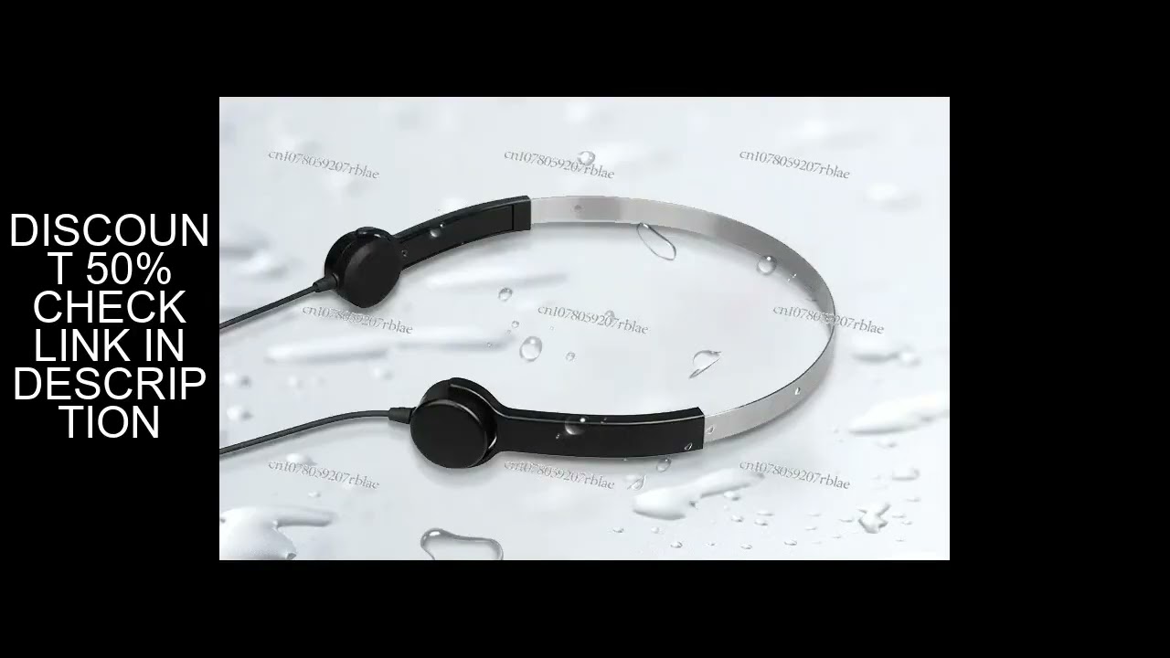 Bone Conduction Hearing Aid Headset Elderly Children Ear Back Hearing Aid Dual Sound Source Headset