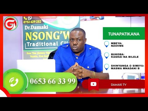 FAHAMU CHANZO Na TIBA Ya UGONJWA Wa NGIRI DKT DAMAKI AFUNGUKA DAWA IPO HAINA KEMIKALI KABISA 