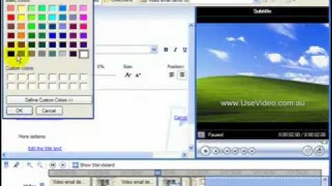 How to Use Windows Movie Maker - Basic.flv