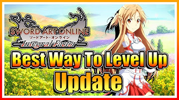 [Outdated] Best Way to Level Up Update SAOIF