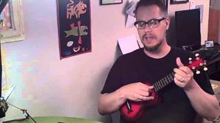 Video thumbnail of "Take Your Burden To The Lord and Leave it There - gospel tune on ukulele"