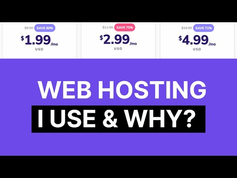 CHEAP BEST WEB HOSTING - Which I Use!