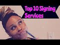 My top 10 signing services #Notary Loan Signing Agent