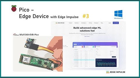 How to setup Pico as Edge device with Edge Impulse #3