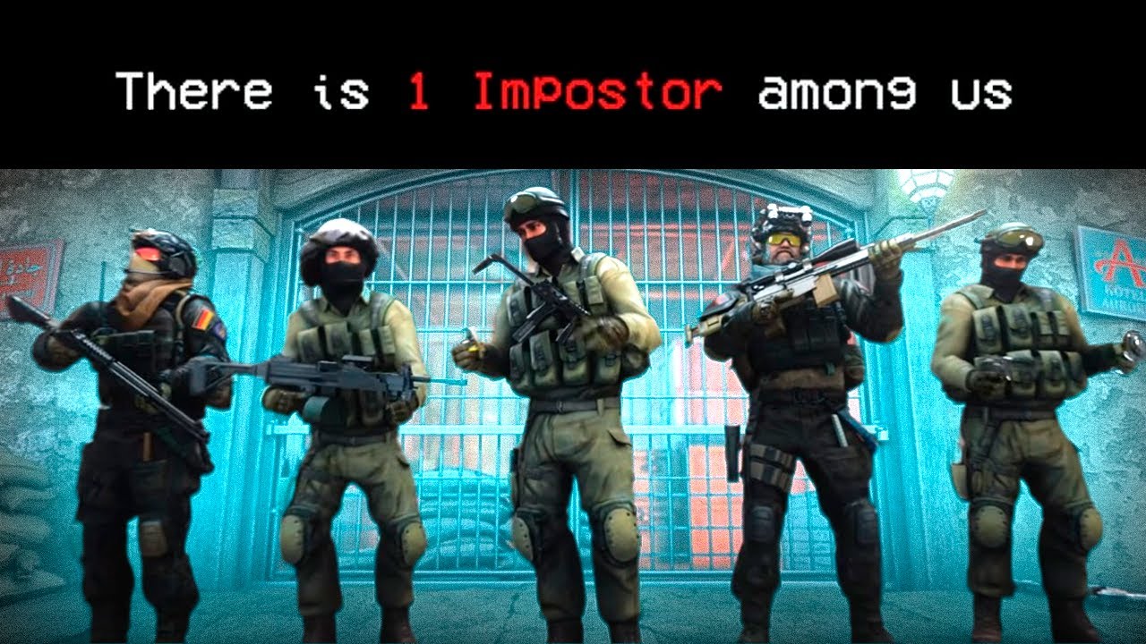Modo AMONG US no CS:GO 😱 - YouTube