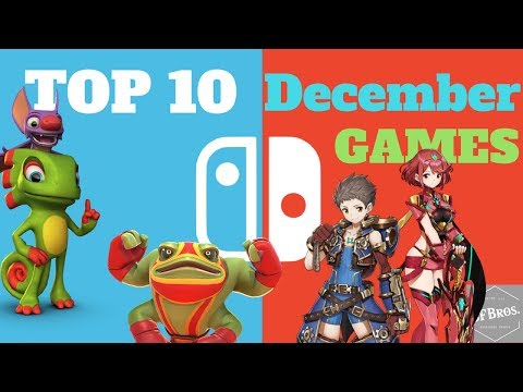 TOP 10 Nintendo Switch Games of December 2017